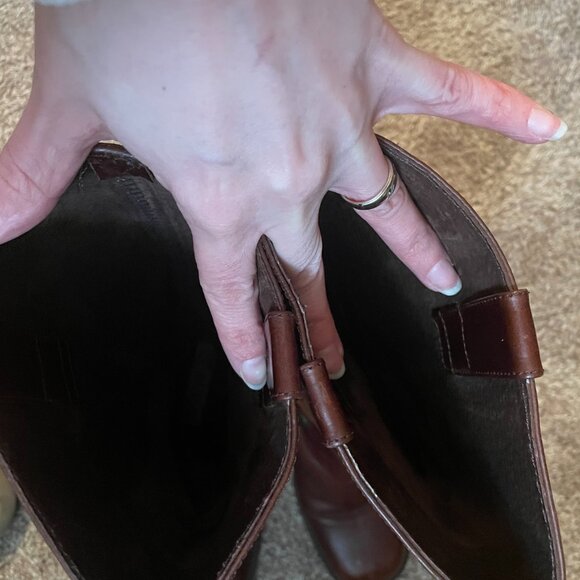 Vintage GUESS boot chunky heel Made in Spain 7.5 - Picture 9 of 11